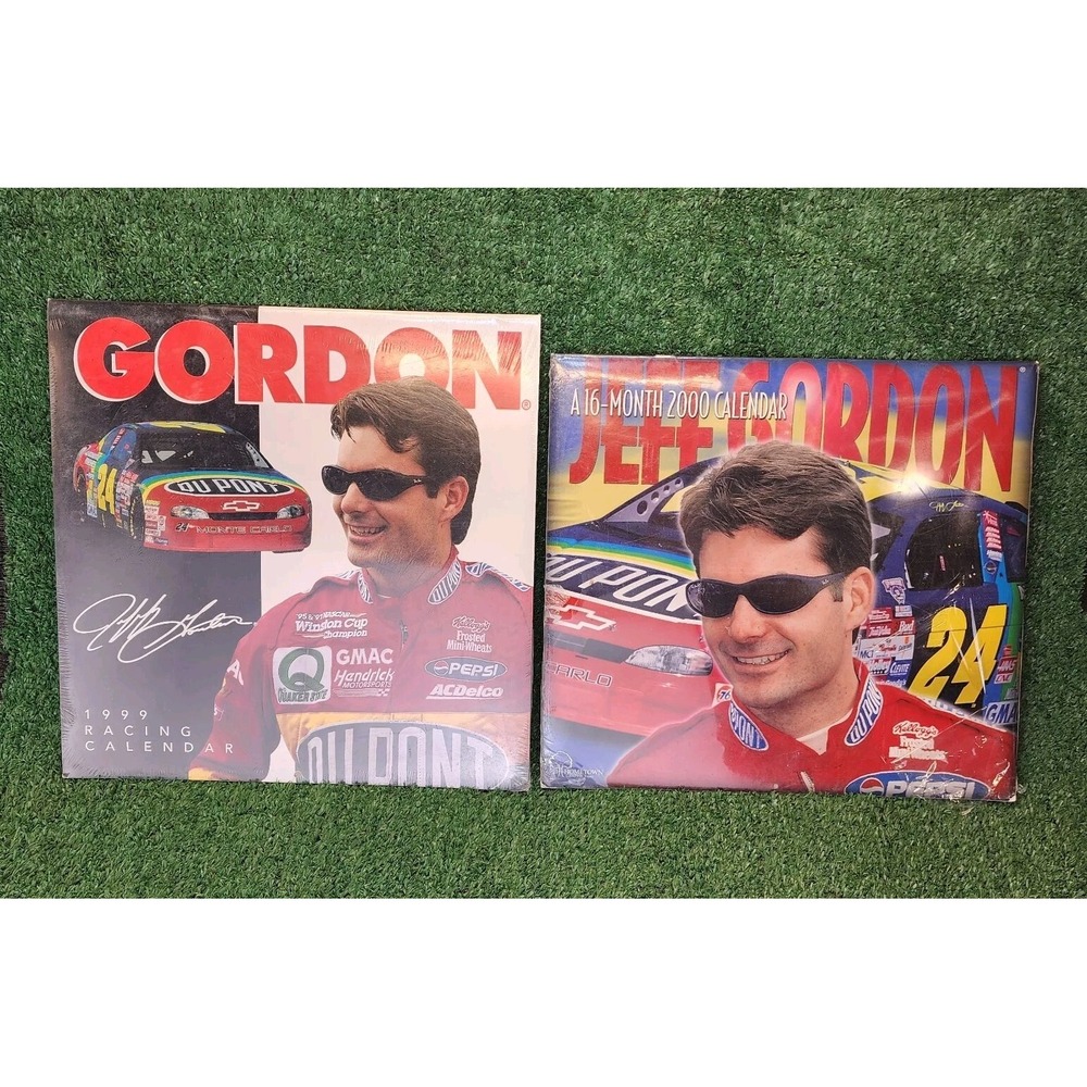 Vintage Jeff Gordon Racing Calendars Hendrick Motorsports Nascar Memorabilia